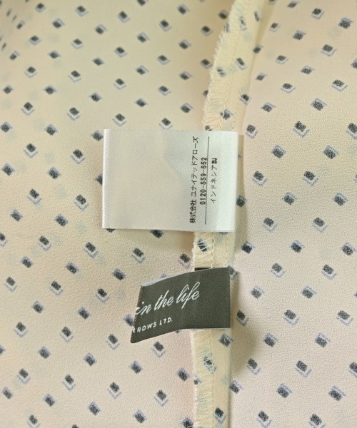 a day in the life UNITED ARROWS（アデイインザライフユナイテッドアローズ）ブラウス ベージュ サイズ:F レディース/2200614969191