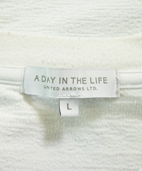 a day in the life UNITED ARROWS（アデイインザライフユナイテッドアローズ）Tシャツ・カットソー 白 サイズ:L メンズ/2200625013012