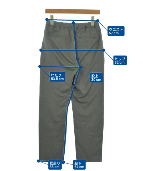 a day in the life UNITED ARROWS（アデイインザライフユナイテッドアローズ）スラックス グレー サイズ:S メンズ/2200626840020