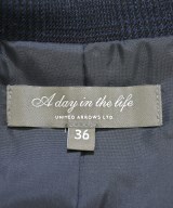 a day in the life UNITED ARROWS（アデイインザライフユナイテッドアローズ）ノーカラージャケット 紺 サイズ:36(S位) レディース/2200628836137
