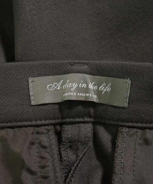 a day in the life UNITED ARROWS（アデイインザライフユナイテッドアローズ）スラックス 茶 サイズ:36(S位) レディース/2200628836144