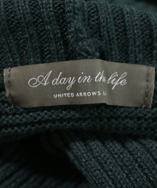 a day in the life UNITED ARROWS（アデイインザライフユナイテッドアローズ）ワンピース 緑 サイズ:F レディース/2200615051024