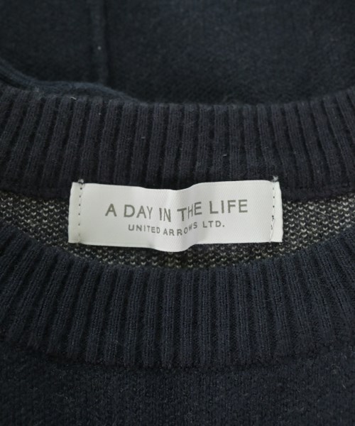 a day in the life UNITED ARROWS（アデイインザライフユナイテッドアローズ）ニット・セーター 紺 サイズ:-(M位) レディース/2200632861033