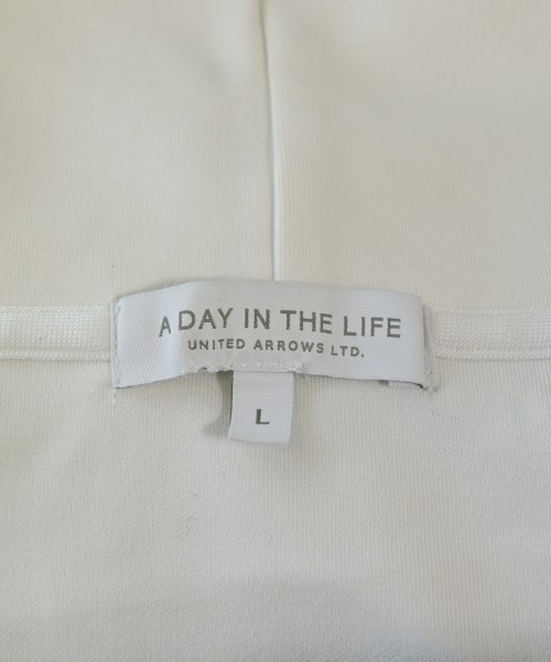 a day in the life UNITED ARROWS（アデイインザライフユナイテッドアローズ）パーカー 白 サイズ:L レディース/2200614924015