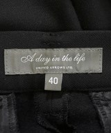 a day in the life UNITED ARROWS（アデイインザライフユナイテッドアローズ）スラックス 黒 サイズ:40(M位) レディース/2200608302027
