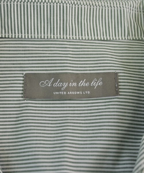 a day in the life UNITED ARROWS（アデイインザライフユナイテッドアローズ）シャツワンピース グレー サイズ:F レディース/2200615075181