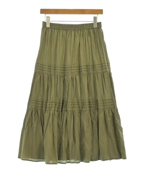 a day in the life UNITED ARROWS（アデイインザライフユナイテッドアローズ）ロング・マキシ丈スカート カーキ サイズ:-(M位) レディース/2200612269040