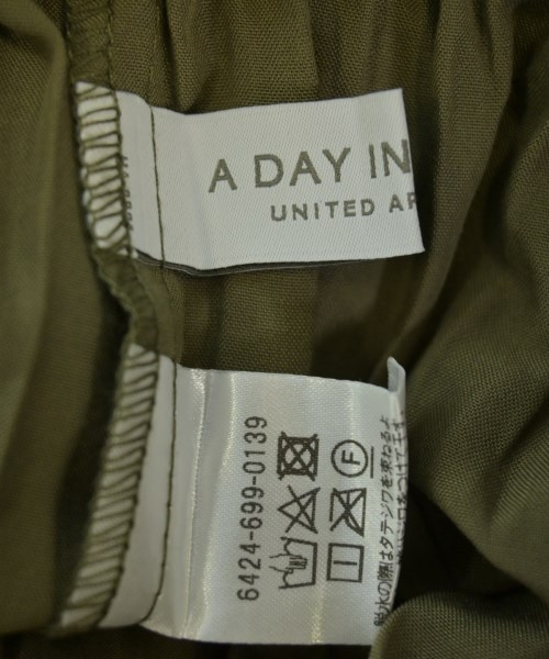 a day in the life UNITED ARROWS（アデイインザライフユナイテッドアローズ）ロング・マキシ丈スカート カーキ サイズ:-(M位) レディース/2200612269040