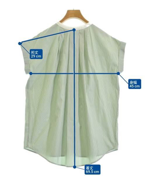 a day in the life UNITED ARROWS（アデイインザライフユナイテッドアローズ）カジュアルシャツ 緑 サイズ:F レディース/2200617167112