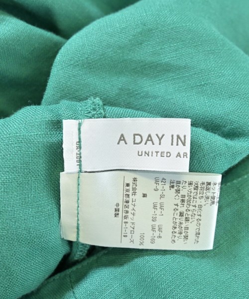 a day in the life UNITED ARROWS（アデイインザライフユナイテッドアローズ）ロング・マキシ丈スカート 緑 サイズ:-(M位) レディース/2200619716097