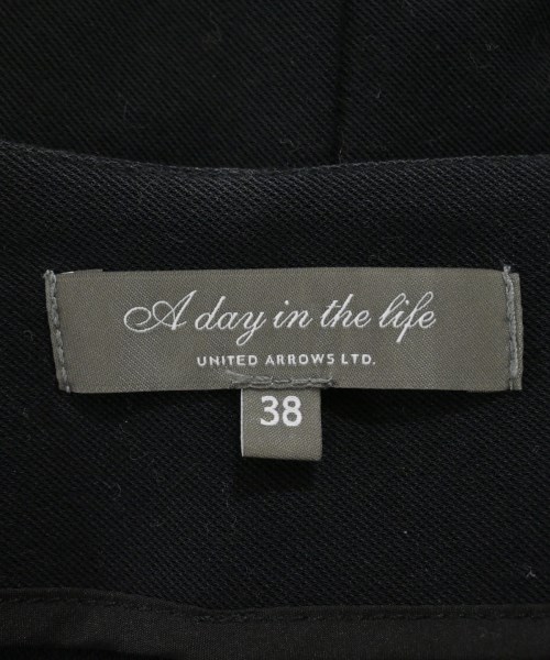 a day in the life UNITED ARROWS（アデイインザライフユナイテッドアローズ）ノーカラージャケット 黒 サイズ:38(M位) レディース/2200602582036