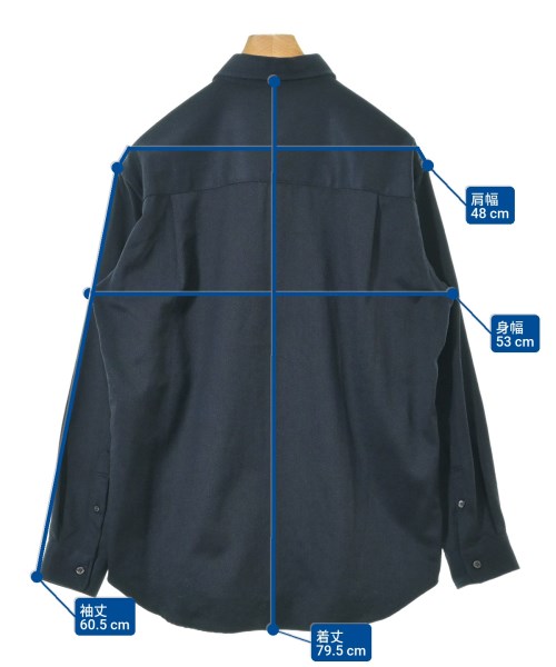 a day in the life UNITED ARROWS（アデイインザライフユナイテッドアローズ）カジュアルシャツ 紺 サイズ:L メンズ/2200666920027