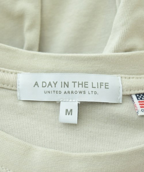 a day in the life UNITED ARROWS（アデイインザライフユナイテッドアローズ）Tシャツ・カットソー ベージュ サイズ:M レディース/2200673161048