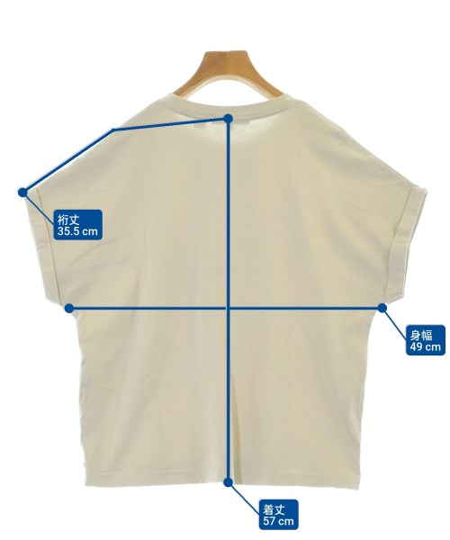 a day in the life UNITED ARROWS（アデイインザライフユナイテッドアローズ）Tシャツ・カットソー ベージュ サイズ:M レディース/2200673161048