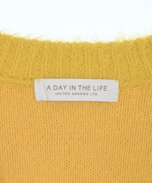 a day in the life UNITED ARROWS（アデイインザライフユナイテッドアローズ）カーディガン 黄 サイズ:F レディース/2200673163059