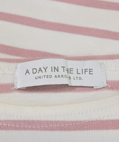 a day in the life UNITED ARROWS（アデイインザライフユナイテッドアローズ）Tシャツ・カットソー 白 サイズ:F レディース/2200675517041