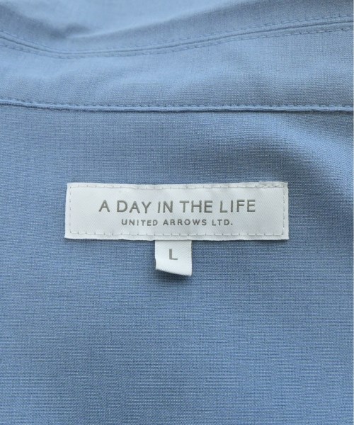a day in the life UNITED ARROWS（アデイインザライフユナイテッドアローズ）カジュアルシャツ 青 サイズ:L メンズ/2200672520136