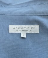 a day in the life UNITED ARROWS（アデイインザライフユナイテッドアローズ）カジュアルシャツ 青 サイズ:L メンズ/2200672520136