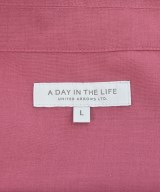 a day in the life UNITED ARROWS（アデイインザライフユナイテッドアローズ）カジュアルシャツ ピンク サイズ:L メンズ/2200672520143
