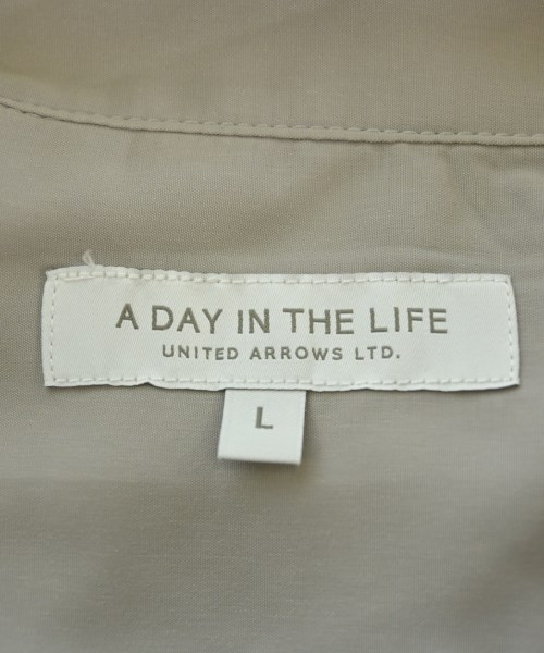 a day in the life UNITED ARROWS（アデイインザライフユナイテッドアローズ）カジュアルシャツ グレー サイズ:L メンズ/2200678058107