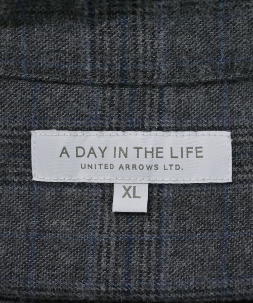 a day in the life UNITED ARROWS（アデイインザライフユナイテッドアローズ）カジュアルシャツ グレー サイズ:XL レディース/2200674692022