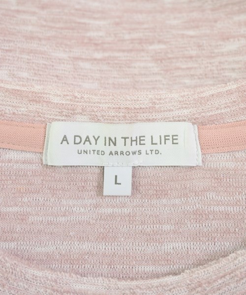 a day in the life UNITED ARROWS（アデイインザライフユナイテッドアローズ）Tシャツ・カットソー ピンク サイズ:L メンズ/2200672870057