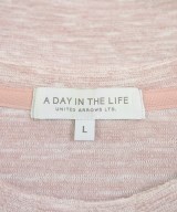 a day in the life UNITED ARROWS（アデイインザライフユナイテッドアローズ）Tシャツ・カットソー ピンク サイズ:L メンズ/2200672870057