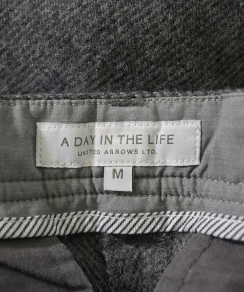 a day in the life UNITED ARROWS（アデイインザライフユナイテッドアローズ）スラックス グレー サイズ:M メンズ/2200672433023