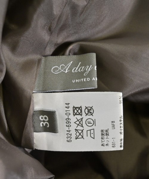 a day in the life UNITED ARROWS（アデイインザライフユナイテッドアローズ）ロング・マキシ丈スカート 茶 サイズ:38(M位) レディース/2200675624060