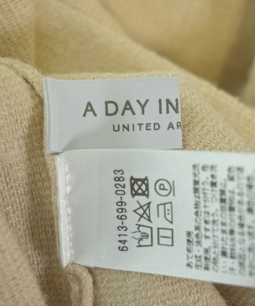 a day in the life UNITED ARROWS（アデイインザライフユナイテッドアローズ）ニット・セーター ベージュ サイズ:F レディース/2200674927049