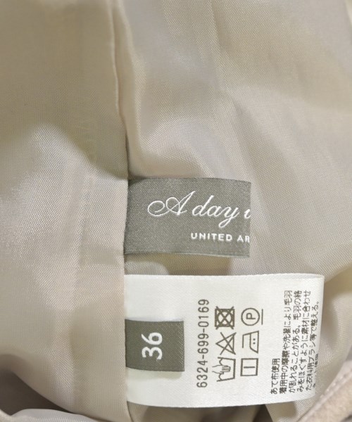 a day in the life UNITED ARROWS（アデイインザライフユナイテッドアローズ）ロング・マキシ丈スカート ベージュ サイズ:36(S位) レディース/2200675751018