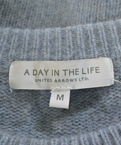 a day in the life UNITED ARROWS（アデイインザライフユナイテッドアローズ）ニット・セーター 青 サイズ:M メンズ/2200676035117