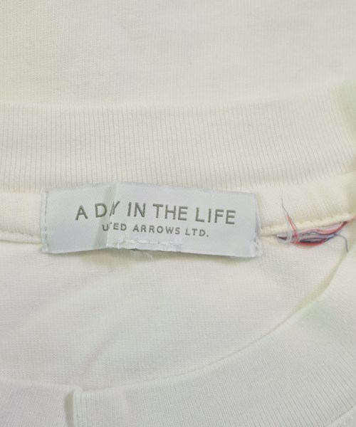 a day in the life UNITED ARROWS（アデイインザライフユナイテッドアローズ）Tシャツ・カットソー 白 サイズ:-(M位) メンズ/2200677833088