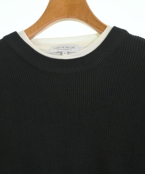 a day in the life UNITED ARROWS（アデイインザライフユナイテッドアローズ）Tシャツ・カットソー 黒 サイズ:M メンズ/2200677833101