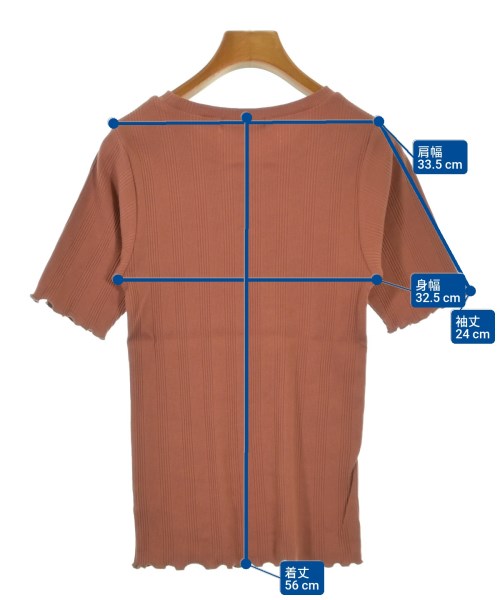 a day in the life UNITED ARROWS（アデイインザライフユナイテッドアローズ）ニット・セーター オレンジ サイズ:-(XS位) レディース/2200673611109