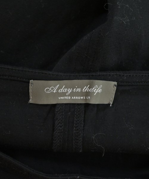 a day in the life UNITED ARROWS（アデイインザライフユナイテッドアローズ）Tシャツ・カットソー 黒 サイズ:F レディース/2200692979044