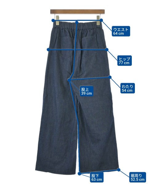 a day in the life UNITED ARROWS（アデイインザライフユナイテッドアローズ）デニムパンツ 紺 サイズ:36(S位) レディース/2200686698159