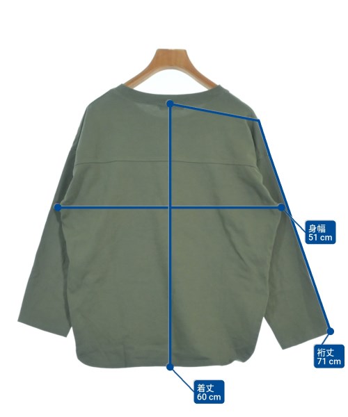 a day in the life UNITED ARROWS（アデイインザライフユナイテッドアローズ）Tシャツ・カットソー カーキ サイズ:F レディース/2200695059040