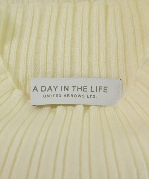 a day in the life UNITED ARROWS（アデイインザライフユナイテッドアローズ）ニット・セーター 白 サイズ:-(M位) レディース/2200691777085