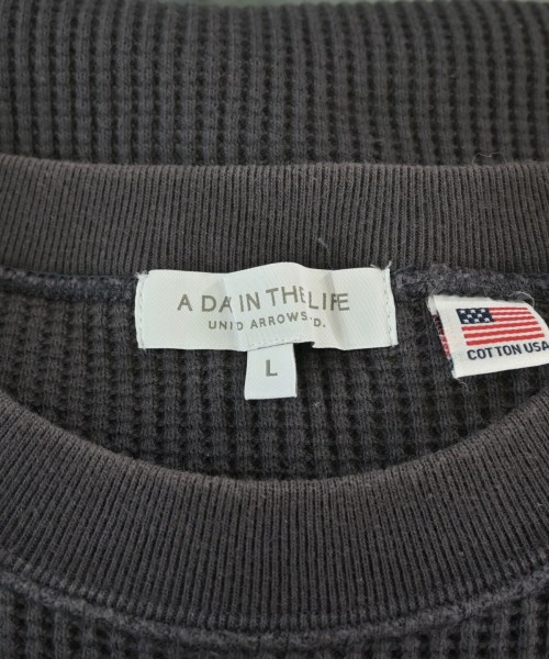 a day in the life UNITED ARROWS（アデイインザライフユナイテッドアローズ）Tシャツ・カットソー グレー サイズ:L メンズ/2200692603116