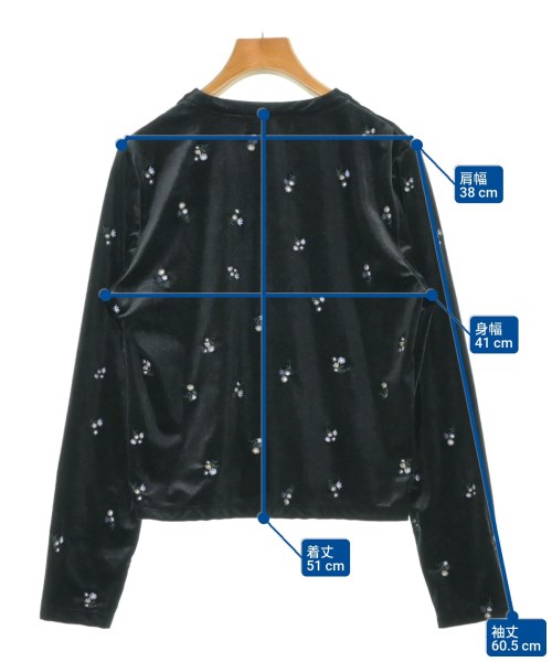 a day in the life UNITED ARROWS（アデイインザライフユナイテッドアローズ）カーディガン 黒 サイズ:F レディース/2200691773070