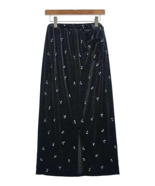 a day in the life UNITED ARROWS（アデイインザライフユナイテッドアローズ）ロング・マキシ丈スカート 黒 サイズ:F レディース/2200691773087