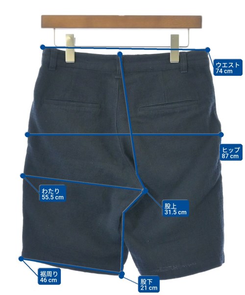 a day in the life UNITED ARROWS（アデイインザライフユナイテッドアローズ）ショートパンツ 紺 サイズ:S メンズ/2200695971137