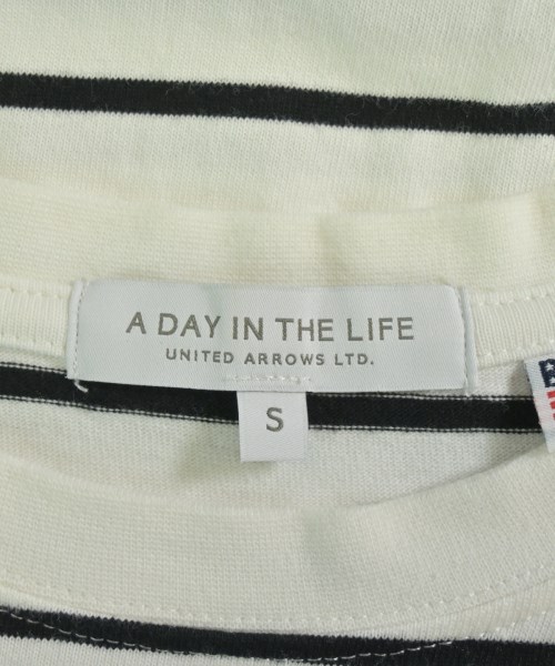 a day in the life UNITED ARROWS（アデイインザライフユナイテッドアローズ）Tシャツ・カットソー 白 サイズ:S レディース/2200699035033
