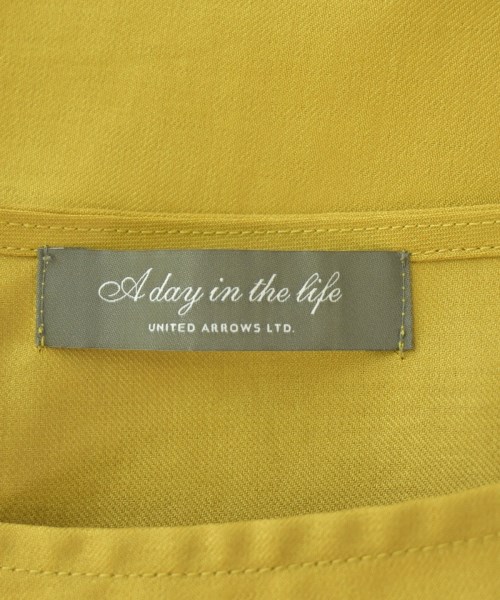 a day in the life UNITED ARROWS（アデイインザライフユナイテッドアローズ）ブラウス 黄 サイズ:F レディース/2200697132710