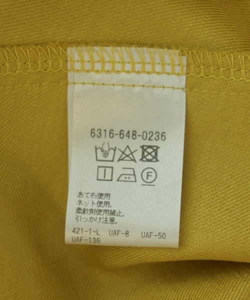 a day in the life UNITED ARROWS（アデイインザライフユナイテッドアローズ）ブラウス 黄 サイズ:F レディース/2200697132710