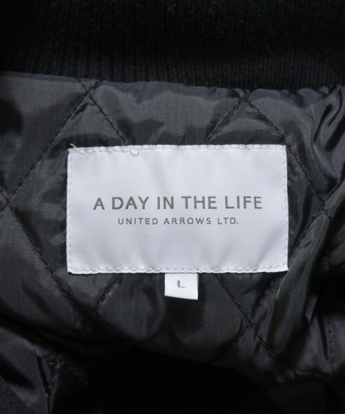 a day in the life UNITED ARROWS（アデイインザライフユナイテッドアローズ）スタジャン 黒 サイズ:L メンズ/2200702020032