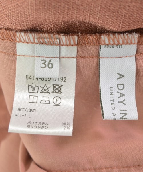 a day in the life UNITED ARROWS（アデイインザライフユナイテッドアローズ）その他 オレンジ サイズ:36(S位) レディース/2200644156042