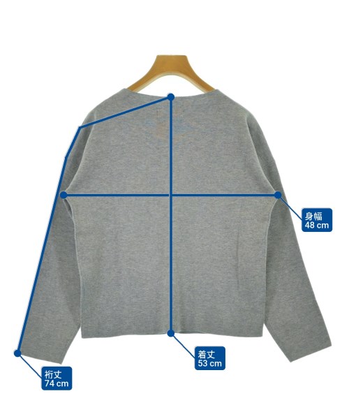 a day in the life UNITED ARROWS（アデイインザライフユナイテッドアローズ）ニット・セーター グレー サイズ:F レディース/2200650628045