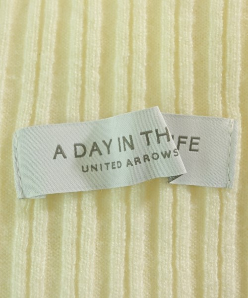 a day in the life UNITED ARROWS（アデイインザライフユナイテッドアローズ）ニット・セーター 白 サイズ:-(XS位) レディース/2200650463097